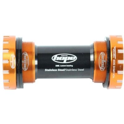 Hope Stainless Steel Bottom Bracket - 68/73mm Orange - Bottom Brackets Hope Stainless Steel Bottom Bracket - 68/73mm Orange - Bottom Brackets