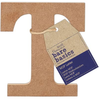 Papermania Bare Basics MDF Lettres - Lettres Papermania Bare Basics MDF Lettres - Lettres