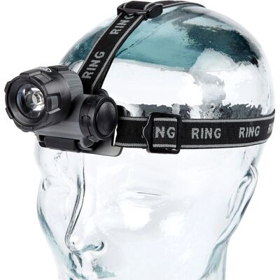 Lampada frontale Ring RT5174 - Regolabile, 50 Lumen, 8H batteria Lampada frontale Ring RT5174 - Regolabile, 50 Lumen, 8H batteria