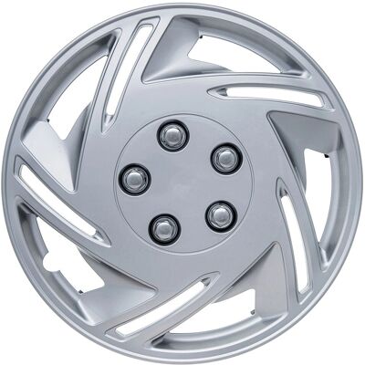 Chapeau de roue Ring RWT1430 - Finition brillante - Résistant aux impacts - Écrous chromés - Publicité Chapeau de roue Ring RWT1430 - Finition brillante - Résistant aux impacts - Écrous chromés - Publicité