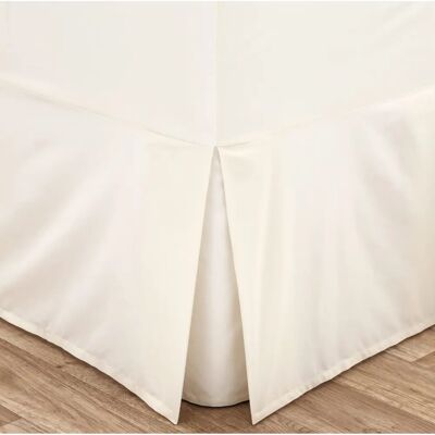 Catherine Lansfield Easy Iron Percale King Cream Valance Sheet - Valance Sheet Catherine Lansfield Easy Iron Percale King Cream Valance Sheet - Valance Sheet