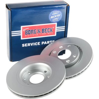 Borg & Beck Bbd4245 Vented Brake Disc - Brake Disc for Vauxhall, Corsa, Peugeot, Partner, 307 Borg & Beck Bbd4245 Vented Brake Disc - Brake Disc for Vauxhall, Corsa, Peugeot, Partner, 307