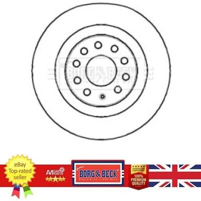 Borg & Beck Bbd4383 - Vented Front Brake Disc Borg & Beck Bbd4383 - Vented Front Brake Disc