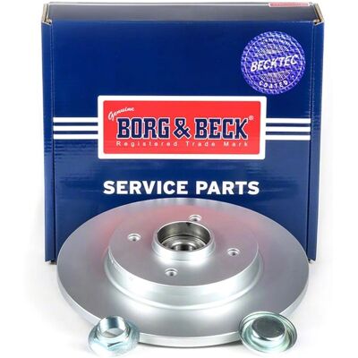 Borg & Beck Bbd5842s Rear Brake Discs - Peugeot 268mm Set of 2 Borg & Beck Bbd5842s Rear Brake Discs - Peugeot 268mm Set of 2