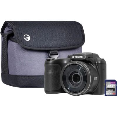 Kodak - PIXPRO AZ255 - 32GB SD - Case - Camera Kodak - PIXPRO AZ255 - 32GB SD - Case - Camera