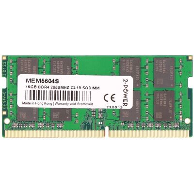 2-Power MEM5604S 16GB DDR4 2666 MHz - Arbeitsspeicher 2-Power MEM5604S 16GB DDR4 2666 MHz - Arbeitsspeicher