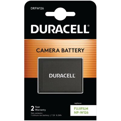 Duracell DRFW126 Batterie pour Appareil Photo - Li-Ion, 1140mAh Duracell DRFW126 Batterie pour Appareil Photo - Li-Ion, 1140mAh