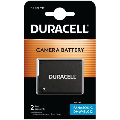 Duracell Duracell DRPBLC12 Batteria per fotocamera al litio - Nero Duracell Duracell DRPBLC12 Batteria per fotocamera al litio - Nero