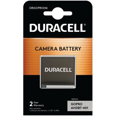 Duracell Duracell DRGOPROH4 Batterie pour Caméra - Energie Durable Duracell Duracell DRGOPROH4 Batterie pour Caméra - Energie Durable