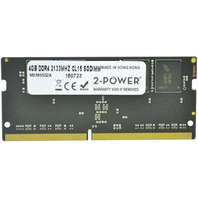 2-Power 4GB DDR4 2133MHz SODIMM Speicher - Arbeitsspeicher 2-Power 4GB DDR4 2133MHz SODIMM Speicher - Arbeitsspeicher