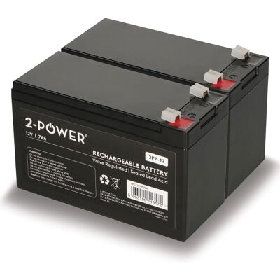 2-Power BUN0240A USV-Batterie - Versiegelte Bleisäure - 12V 7Ah 2-Power BUN0240A USV-Batterie - Versiegelte Bleisäure - 12V 7Ah