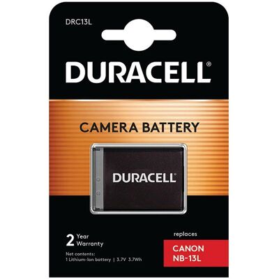 Duracell DRC13L Kameraakku - Lithium-Ion 1010mAh Duracell DRC13L Kameraakku - Lithium-Ion 1010mAh