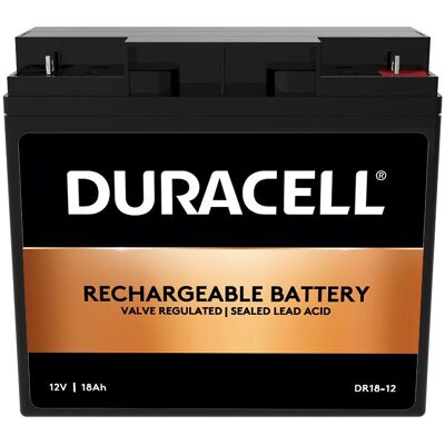 Duracell DR18-12 12V 18Ah UPS-Batterie - UPS-Batterie Duracell DR18-12 12V 18Ah UPS-Batterie - UPS-Batterie