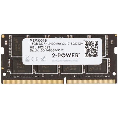 2-Power 16GB DDR4 Arbeitsspeicher - Laptop RAM Upgrade 2-Power 16GB DDR4 Arbeitsspeicher - Laptop RAM Upgrade