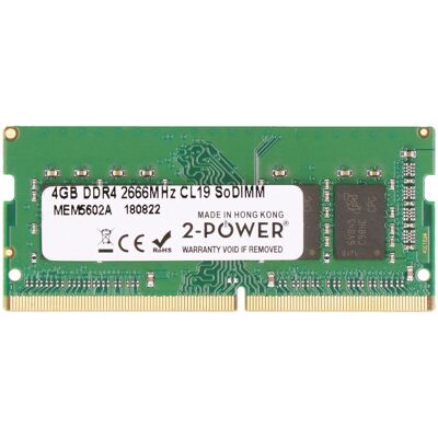2-Power MEM5602A 4GB RAM DDR4 - Módulo de memoria 2-Power MEM5602A 4GB RAM DDR4 - Módulo de memoria