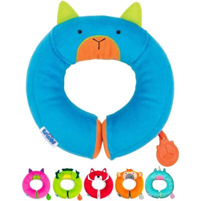 Trunki Yondi Travel Pillow - Small Blue - Travel Pillow Trunki Yondi Travel Pillow - Small Blue - Travel Pillow