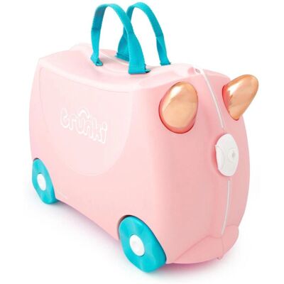 Trunki Lama Lola - Valise en Plastique Légère - 18 L - Publicité Trunki Lama Lola - Valise en Plastique Légère - 18 L - Publicité