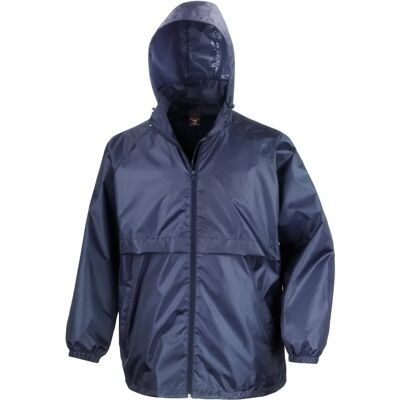 Result Core Navy Leichte Jacke R205X - Wasserdicht, Atmungsaktiv, Packbar Result Core Navy Leichte Jacke R205X - Wasserdicht, Atmungsaktiv, Packbar