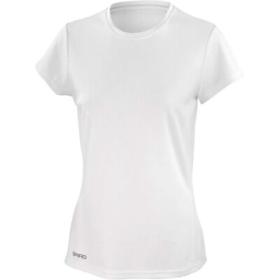 Spiro White Model S253F - Quick Dry T-shirt Spiro White Model S253F - Quick Dry T-shirt