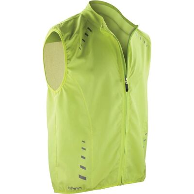 SPIRO Crosslite Neongrøn Vest - Cyklingstøj SPIRO Crosslite Neongrøn Vest - Cyklingstøj