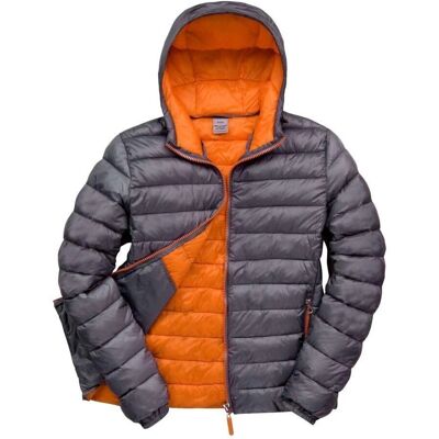 Result R194M Grau/Orange Kapuzenjacke - Snow Bird Result R194M Grau/Orange Kapuzenjacke - Snow Bird