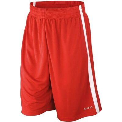 Spiro Basketball Shorts - Leicht, Schnell Trocknend, Langer Schnitt Spiro Basketball Shorts - Leicht, Schnell Trocknend, Langer Schnitt