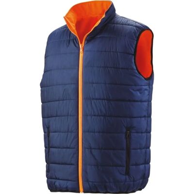 Result Safeguard R332X Fluorescerende Orange / Marine Gilet - Sikkerhedsvest Result Safeguard R332X Fluorescerende Orange / Marine Gilet - Sikkerhedsvest