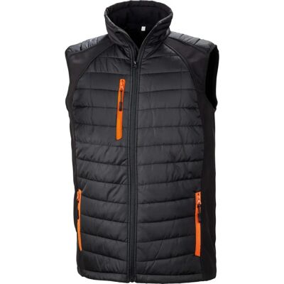 Result Genbrugt Unisex Bodywarmer - Vandtæt, Bæredygtig, Kontrast-lynlåse Result Genbrugt Unisex Bodywarmer - Vandtæt, Bæredygtig, Kontrast-lynlåse