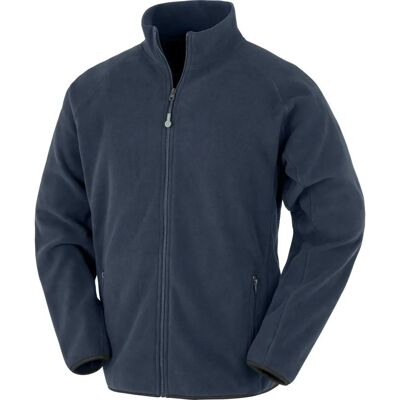 Result Recycled Navy Half Zip Fleece Jacket - Jakke Result Recycled Navy Half Zip Fleece Jacket - Jakke