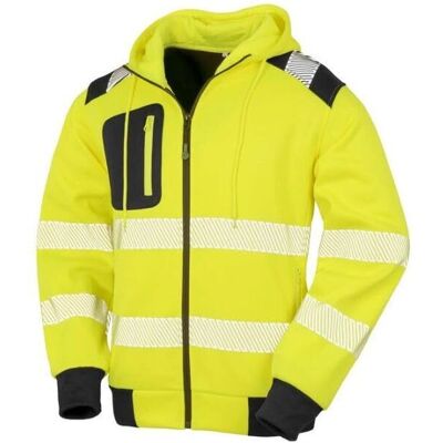 Result Recycelter Fluoreszierender Kapuzenpullover 3XL Result Recycelter Fluoreszierender Kapuzenpullover 3XL