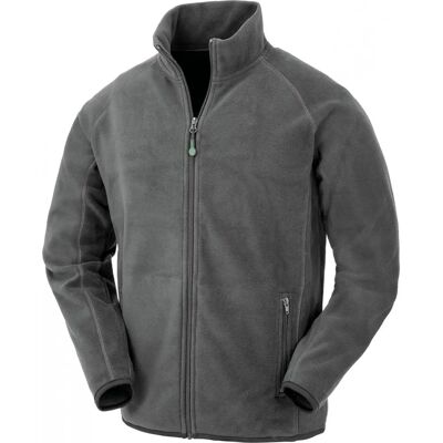 Result Recycelte Graue Unisex-Fleecejacke - Nachhaltig, Schnell Trocknend Result Recycelte Graue Unisex-Fleecejacke - Nachhaltig, Schnell Trocknend