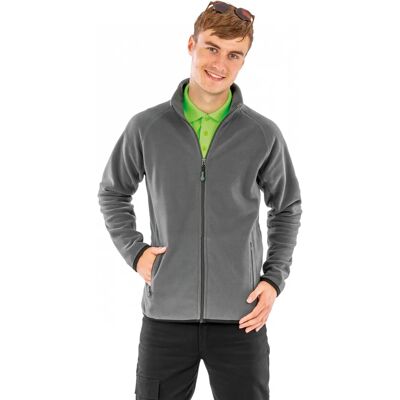 Result Recycelte Unisex-Grau Fleecejacke - Jacke Result Recycelte Unisex-Grau Fleecejacke - Jacke