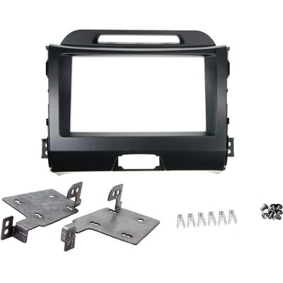 Connects2 Ct23ki24 Kia Sportage 2010-16 Car Stereo Double Din Facia Fascia Panel Plate Kit Connects2 Ct23ki24 Kia Sportage 2010-16 Car Stereo Double Din Facia Fascia Panel Plate Kit