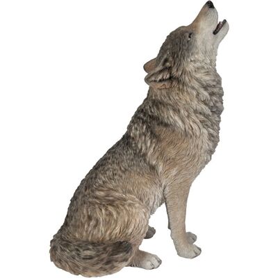 Vivid Arts - XRL-SWOL-D - Grau - Wolf - Dekorative Statue Vivid Arts - XRL-SWOL-D - Grau - Wolf - Dekorative Statue