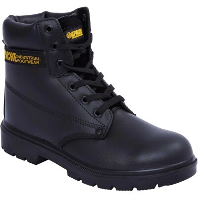 Apache AP300 Safety Boots - Black, Wide, Leather Apache AP300 Safety Boots - Black, Wide, Leather