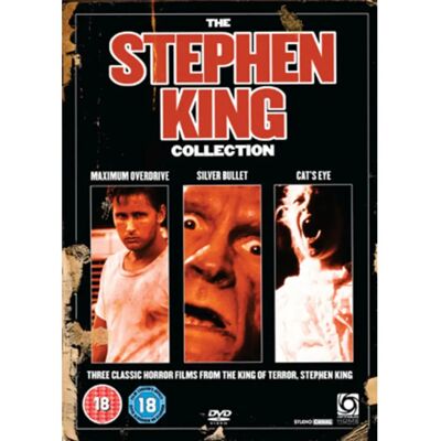Coffret DVD d'horreur avec Drew Barrymore - Histoires de Stephen King - Publicité Coffret DVD d'horreur avec Drew Barrymore - Histoires de Stephen King - Publicité