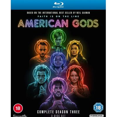 Elevation Sales UK Koko American Gods -kauden 3 Blu-ray Elevation Sales UK Koko American Gods -kauden 3 Blu-ray