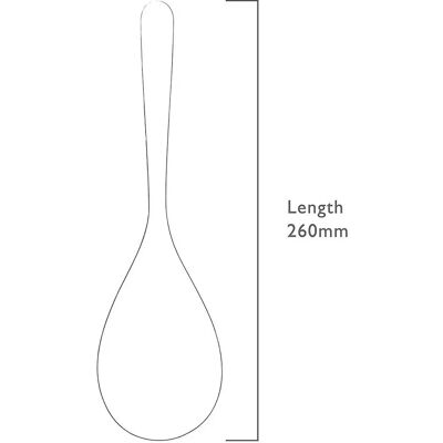 Robert Welch Signature Rice Serving Spoon - Silver Robert Welch Signature Rice Serving Spoon - Silver