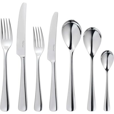 Robert Welch Malvern Bright Stainless Steel Cutlery Set - 56 Piece Robert Welch Malvern Bright Stainless Steel Cutlery Set - 56 Piece