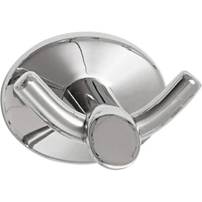 Robert Welch Oblique Double Robe Hook - Robe Hook - Bathroom Accessory Robert Welch Oblique Double Robe Hook - Robe Hook - Bathroom Accessory