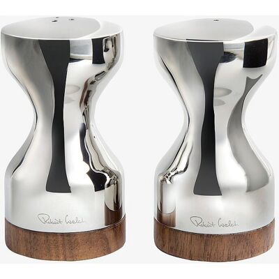 Robert Welch Limbrey Salt- & Pepperbøsser - Sølv - Mid-century design Robert Welch Limbrey Salt- & Pepperbøsser - Sølv - Mid-century design