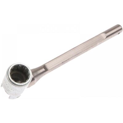 Priory PRI383B Scaffold Spanner - Stainless Steel, Flat Handle, Bi-Hex 7/16in Priory PRI383B Scaffold Spanner - Stainless Steel, Flat Handle, Bi-Hex 7/16in