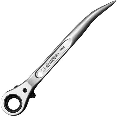 Priory PRI604AL - Reversible Ratchet Scaffold Podger - 19x21mm Priory PRI604AL - Reversible Ratchet Scaffold Podger - 19x21mm