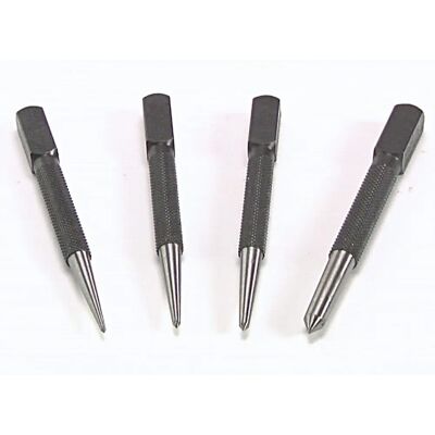 Priory PRI44SC4 Square Head Centre Punch Set - 4 Piece Priory PRI44SC4 Square Head Centre Punch Set - 4 Piece