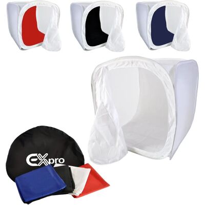 Ex-Pro Large Object Photo Studio Lighting Cube Tent Kit 150cm Light Box - Photo Studio Lighting Kit Ex-Pro Large Object Photo Studio Lighting Cube Tent Kit 150cm Light Box - Photo Studio Lighting Kit