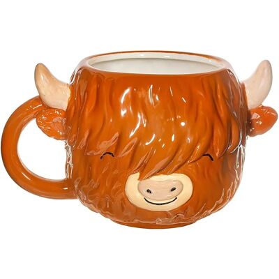 troppotogo - Tazza Bovino Highland - 500 ml - Dolomite - Mug troppotogo - Tazza Bovino Highland - 500 ml - Dolomite - Mug