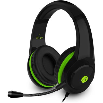 Stealth SX-01 Wired Headset - Gaming Headphones with Mic Stealth SX-01 Wired Headset - Gaming Headphones with Mic