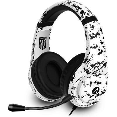 Casque de jeu Stealth Conqueror - Camouflage Arctique - Multiformat - Publicité Casque de jeu Stealth Conqueror - Camouflage Arctique - Multiformat - Publicité