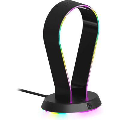 Support de Casque Gaming Stealth avec Éclairage - Publicité Support de Casque Gaming Stealth avec Éclairage - Publicité