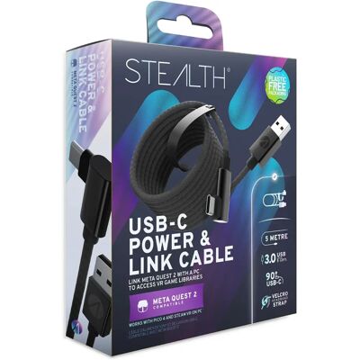 Stealth Meta Quest 2 Link Kabel 5 Meter Stealth Meta Quest 2 Link Kabel 5 Meter
